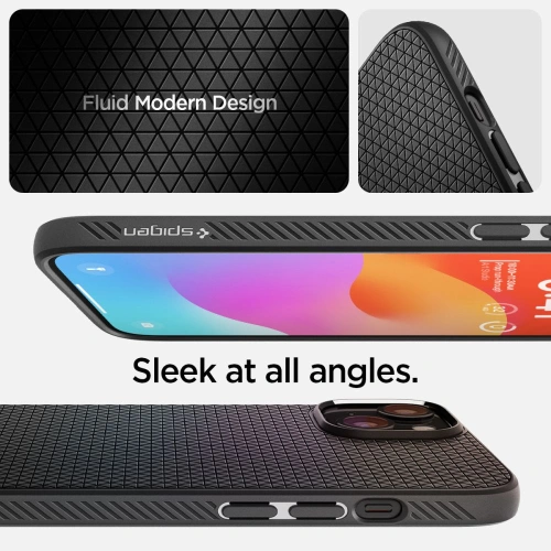 Kup Etui Spigen Liquid Air Apple iPhone 15 Plus / 14 Plus Matte Black - SPN2997 - {ean13} - Sklep Home Screen