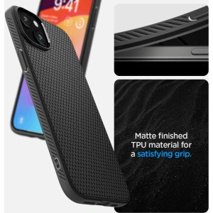 Kup Etui Spigen Liquid Air Apple iPhone 15 Plus / 14 Plus Matte Black - SPN2997 - {ean13} - Sklep Home Screen