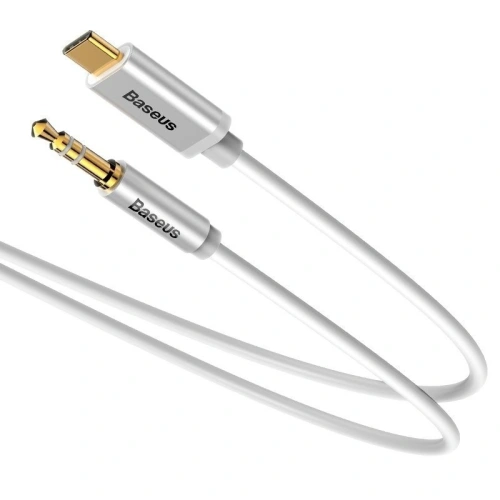 Kup Audio-Kabel USB-C zu Mini-Jack 3,5mm Baseus Yiven 1.2m (weiß) - BSU359WHT - {ean13} - Sklep Home Screen