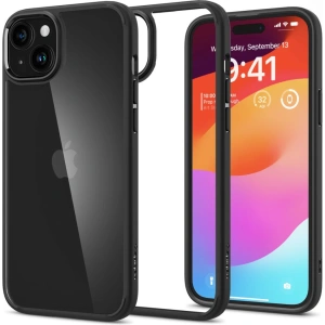 Kup Etui Spigen Ultra Hybrid Apple iPhone 15 Plus / 14 Plus Matte Black - SPN2999 - {ean13} - Sklep Home Screen