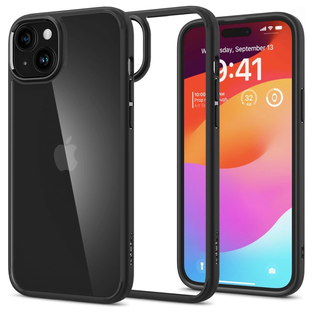 Etui Spigen Ultra Hybrid Apple iPhone 15 Plus / 14 Plus Matte Black