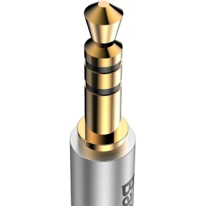 Kabel audio USB-C do mini jack 3,5mm Baseus Yiven 1.2m (biały)