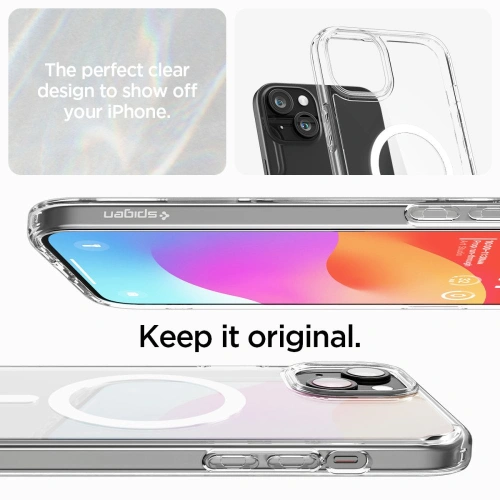 Kup Case Spigen Ultra Hybrid Mag MagSafe Apple iPhone 15 Plus / 14 Plus Weiß - SPN3000 - {ean13} - Sklep Home Screen