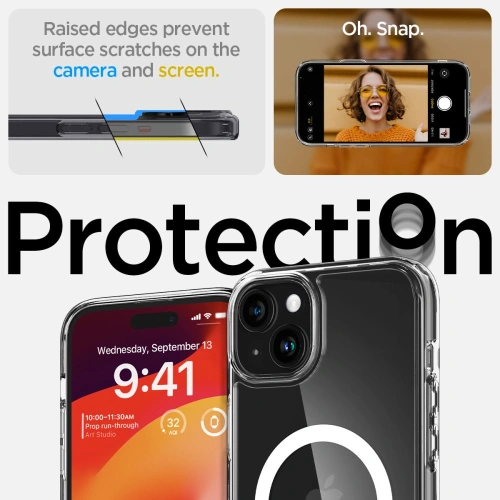 Kup Spigen Apple Husă Ultra Hybrid MagSafe iPhone 15 Plus / 14 Plus Alb - SPN3000 - {ean13} - Sklep Home Screen