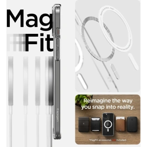 Etui Spigen Ultra Hybrid Mag MagSafe Apple iPhone 15 Plus / 14 Plus White