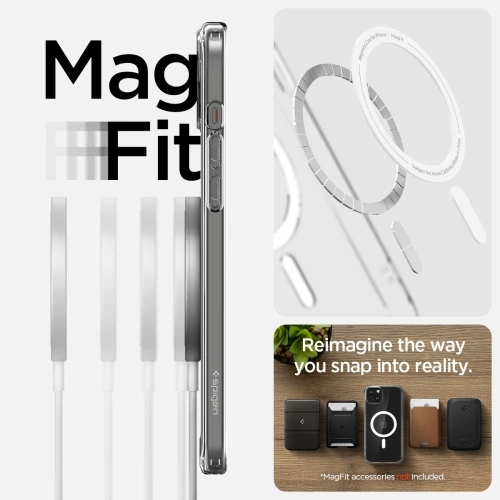Kup Etui Spigen Ultra Hybrid Mag MagSafe Apple iPhone 15 Plus / 14 Plus White - SPN3000 - {ean13} - Sklep Home Screen