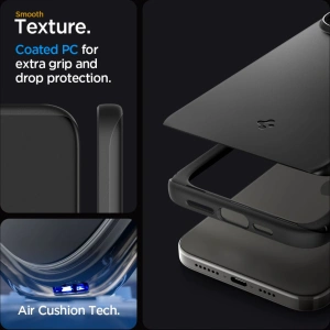 Buy Spigen Thin Fit Apple iPhone 15 Pro Max Black - SPN3008 - {ean13} - Home Screen Store Europe