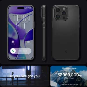 Buy Spigen Thin Fit Apple iPhone 15 Pro Max Black - SPN3008 - {ean13} - Home Screen Store Europe