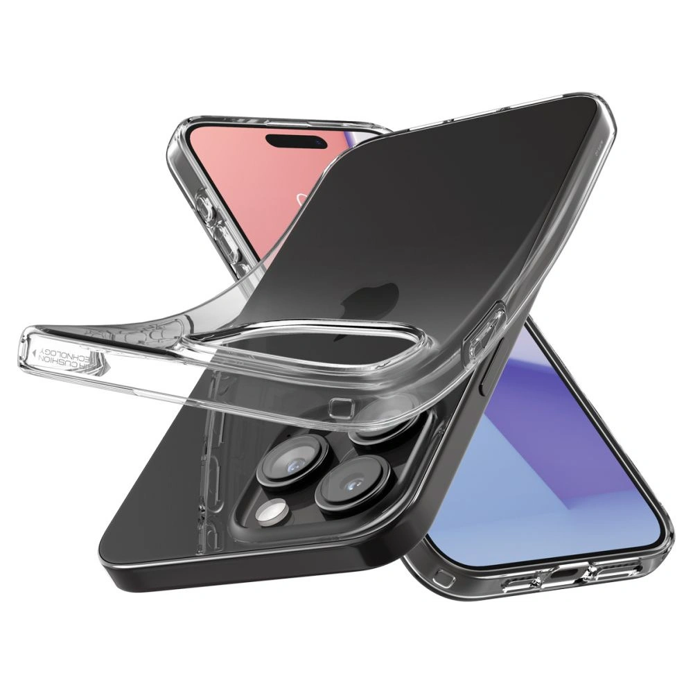 Etui Spigen Liquid Crystal Apple iPhone 15 Pro Max Crystal Clear