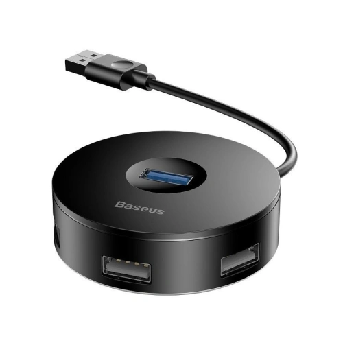 Kup Hub 4w1 USB do USB 3.0 + 3x USB 2.0 Baseus 15cm (černý) - BSU361BLK - {ean13} - Sklep Home Screen