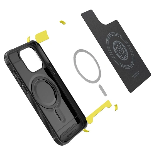 Kup Spigen Apple Carcasă Rugged Armor MagSafe iPhone 15 Pro Max negru mat - SPN3012 - {ean13} - Sklep Home Screen