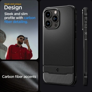 Kup Etui Spigen Rugged Armor Mag MagSafe Apple iPhone 15 Pro Max Matte Black - SPN3012 - {ean13} - Sklep Home Screen