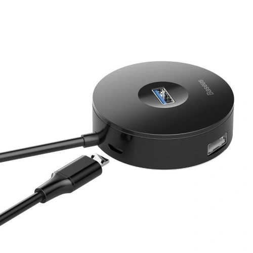 Kup Hub 4w1 USB do USB 3.0 + 3x USB 2.0 Baseus 15cm (černý) - BSU361BLK - {ean13} - Sklep Home Screen