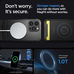 Buy Spigen Rugged Armor Mag MagSafe Apple iPhone 15 Pro Max Matte Black - SPN3012 - {ean13} - Home Screen Store Europe