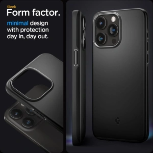 Etui Spigen Thin Fit Apple iPhone 15 Pro Black
