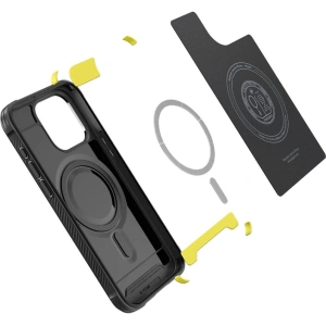 Etui Spigen Rugged Armor Mag MagSafe Apple iPhone 15 Pro Matte Black