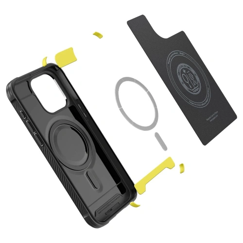 Kup Etui Spigen Rugged Armor Mag MagSafe Apple iPhone 15 Pro Matte Black - SPN3018 - {ean13} - Sklep Home Screen