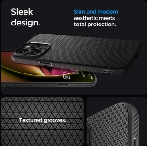 Etui Spigen Liquid Air Apple iPhone 15 Pro Matte Black