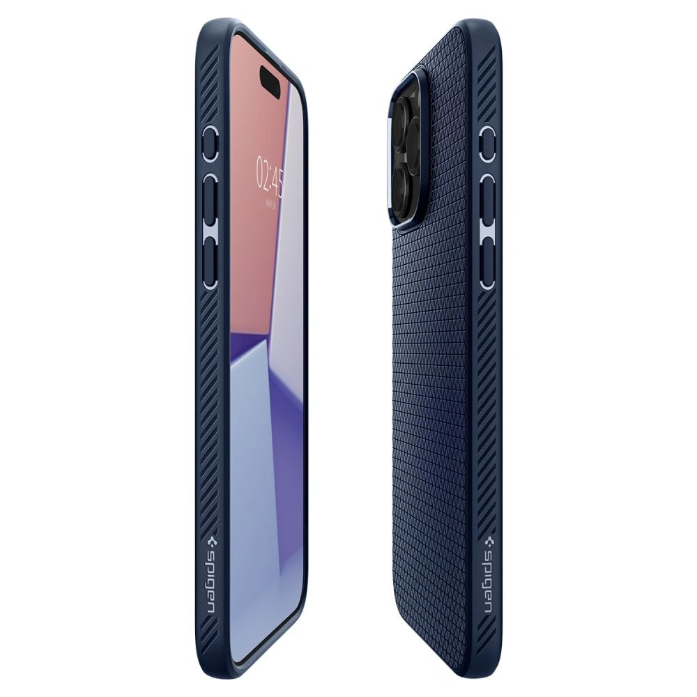 Etui Spigen Liquid Air Apple iPhone 15 Pro Navy Blue