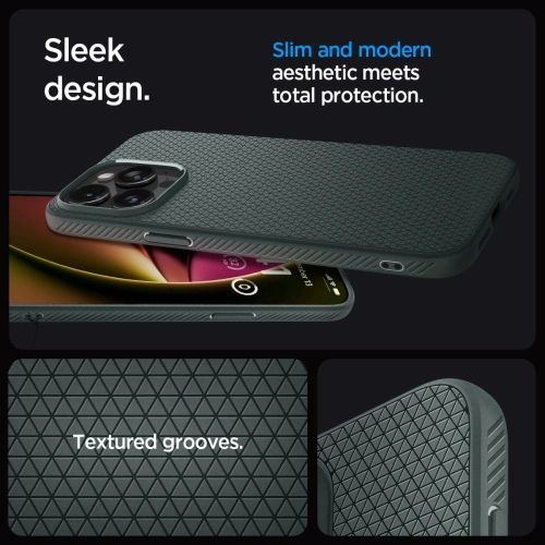 Kup Etui Spigen Liquid Air Apple iPhone 15 Pro Abyss Green - SPN3021 - {ean13} - Sklep Home Screen