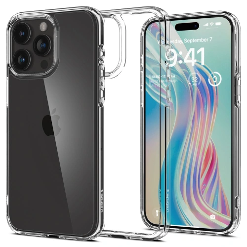 Kup Spigen Apple Caz Ultra Hybrid iPhone 15 Pro Crystal Clear - SPN3022 - {ean13} - Sklep Home Screen