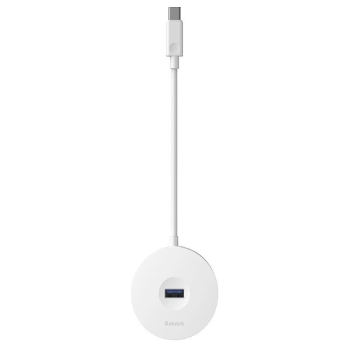 Kup Hub 4w1 USB-C do USB 3.0 + 3x USB 2.0 Baseus 15cm (bílý) - BSU363WHT - {ean13} - Sklep Home Screen