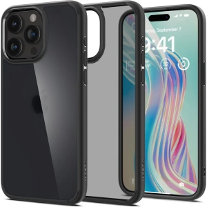 Etui Spigen Ultra Hybrid Apple iPhone 15 Pro Frost Black