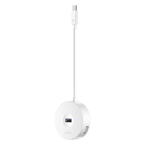 Kup Hub 4in1 USB-C zu USB 3.0 + 3x USB 2.0 Baseus 15cm (weiß) - BSU363WHT - {ean13} - Sklep Home Screen