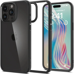 Etui Spigen Ultra Hybrid Apple iPhone 15 Pro Matte Black