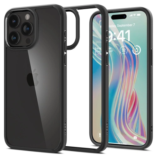 Kup Spigen Apple Husă Ultra Hybrid iPhone 15 Pro Matte Black - SPN3025 - {ean13} - Sklep Home Screen
