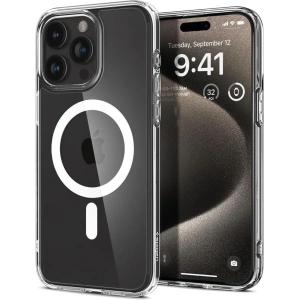 Case Spigen Ultra Hybrid Mag MagSafe Apple iPhone 15 Pro Weiß