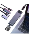 Kup Hub Adapter 7w1 Baseus do MacBook Pro 2016/2017/2018 USB 3.0 x2, USB-C, HDMI, SD, microSD, Ethernet RJ45 - BSU364 - {ean13} - Sklep Home Screen