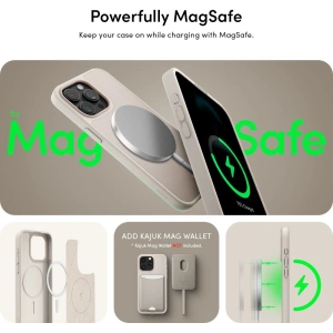 Etui Spigen Cyrill Kajuk Mag MagSafe Apple iPhone 15 Pro Cream