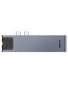 Kup Hub Adapter 7w1 Baseus do MacBook Pro 2016/2017/2018 USB 3.0 x2, USB-C, HDMI, SD, microSD, Ethernet RJ45 - BSU364 - {ean13} - Sklep Home Screen