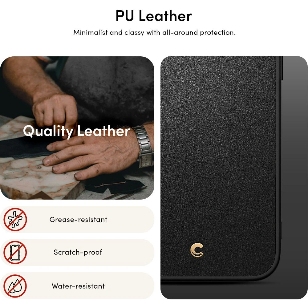 Etui Spigen Cyrill Kajuk Mag MagSafe Apple iPhone 15 Pro Black