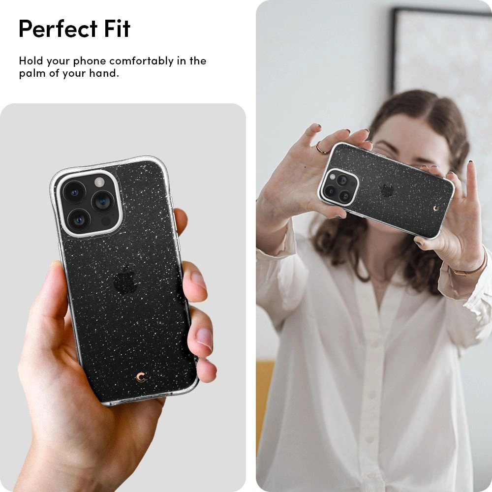 Etui Spigen Cyrill Cecile Apple iPhone 15 Pro Glitter Clear
