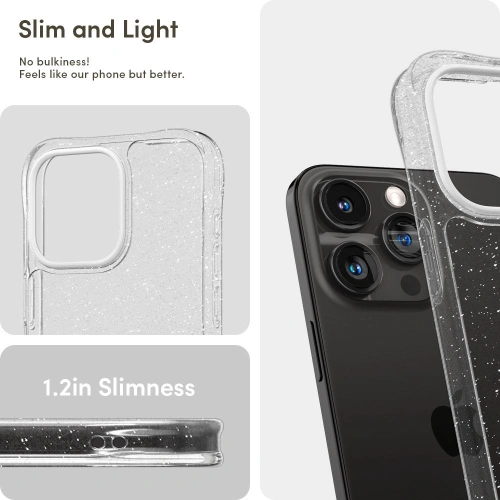 Kup Etui Spigen Cyrill Cecile Apple iPhone 15 Pro Glitter Clear - SPN3031 - {ean13} - Sklep Home Screen
