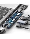 Kup Hub Adapter 7w1 Baseus do MacBook Pro 2016/2017/2018 USB 3.0 x2, USB-C, HDMI, SD, microSD, Ethernet RJ45 - BSU364 - {ean13} - Sklep Home Screen
