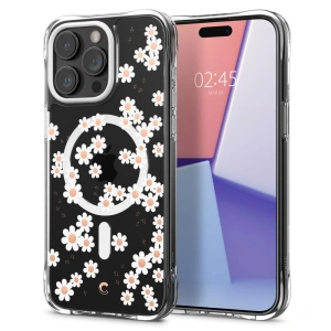 Etui Spigen Cyrill Cecile Mag MagSafe Apple iPhone 15 Pro White Daisy