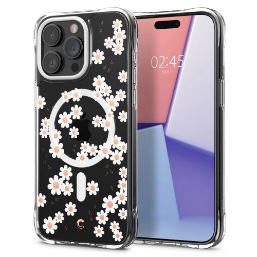 Kup Case Spigen Cyrill Cecile Mag MagSafe Apple iPhone 15 Pro Weiß Daisy - SPN3034 - {ean13} - Sklep Home Screen