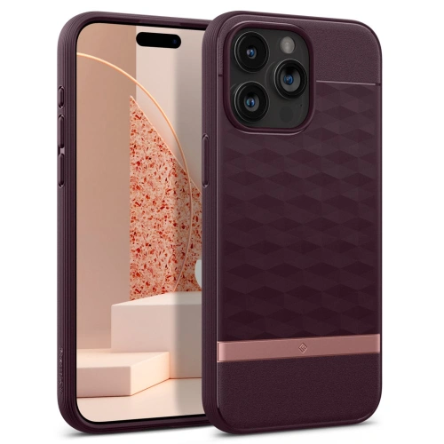 Kup Caseology Apple Carcasă Parallax MagSafe iPhone 15 Pro Burgundy - SPN3035 - {ean13} - Sklep Home Screen