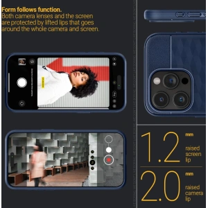 Etui Caseology Parallax Mag MagSafe Apple iPhone 15 Pro Midnight Blue