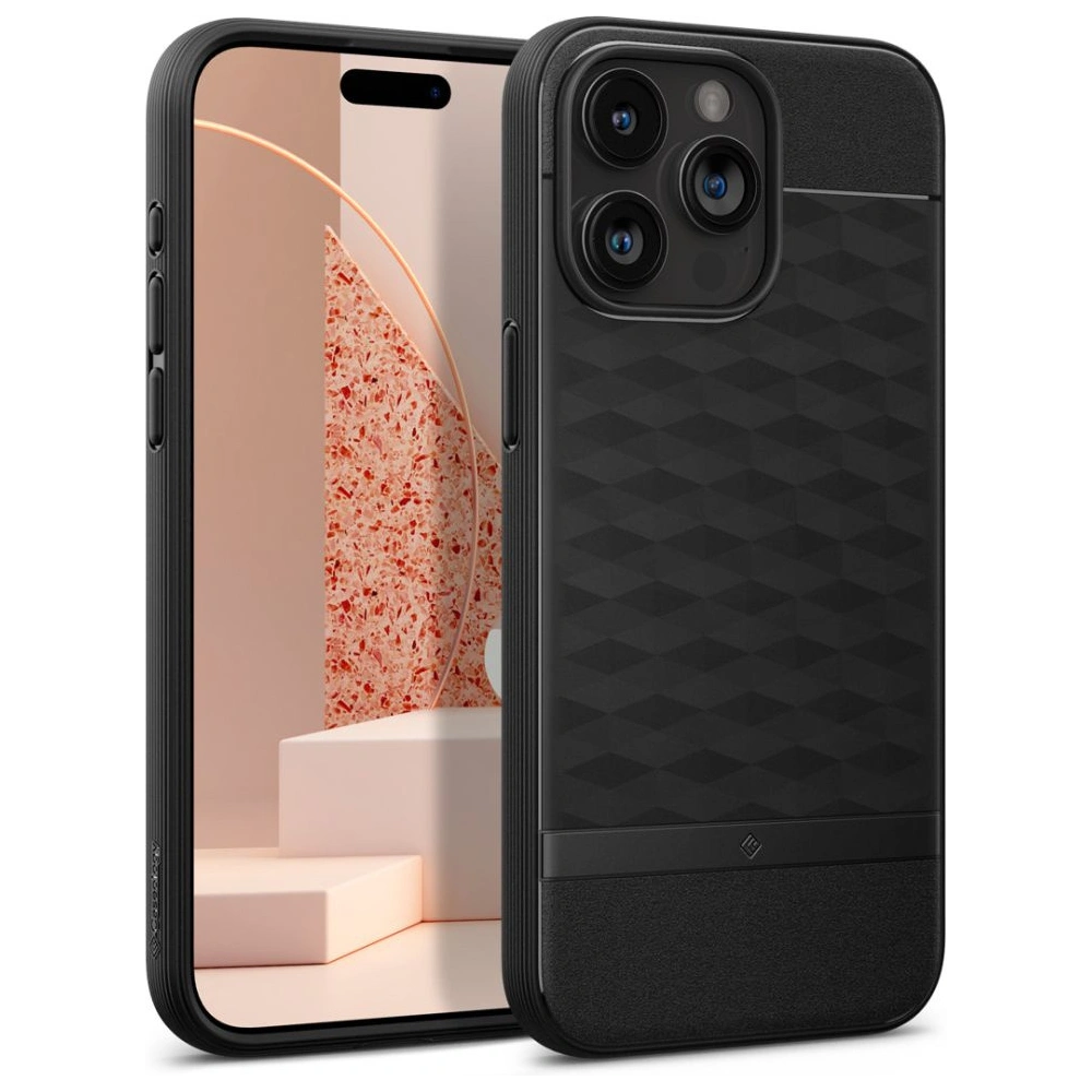 Etui Caseology Parallax Mag MagSafe Apple iPhone 15 Pro Matte Black