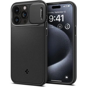 Etui Spigen Optik Armor Mag MagSafe Apple iPhone 15 Pro Black