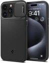 Spigen Apple Carcasă Optik Armor MagSafe iPhone 15 Pro Negru