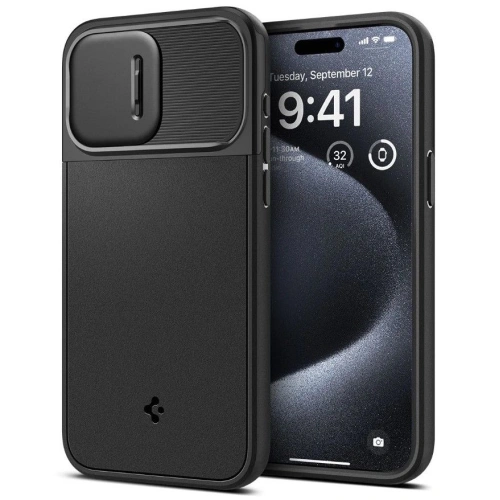Buy Spigen Optik Armor Mag MagSafe Apple iPhone 15 Pro Black - SPN3041 - {ean13} - Home Screen Store Europe