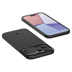 Etui Spigen Optik Armor Mag MagSafe Apple iPhone 15 Pro Black