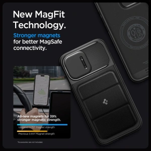Etui Spigen Optik Armor Mag MagSafe Apple iPhone 15 Pro Black