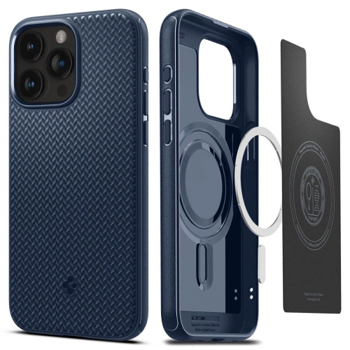 Kup Spigen Apple Carcasă Mag Armor MagSafe iPhone 15 Pro Albastru marin - SPN3042 - {ean13} - Sklep Home Screen