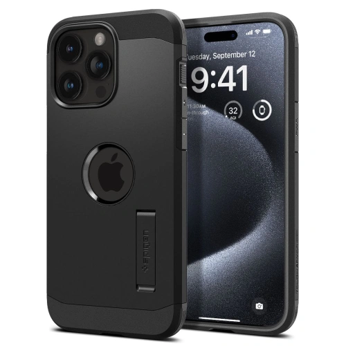 Kup Etui Spigen Tough Armor Mag MagSafe Apple iPhone 15 Pro Fekete - SPN3044 - {ean13} - Sklep Home Screen